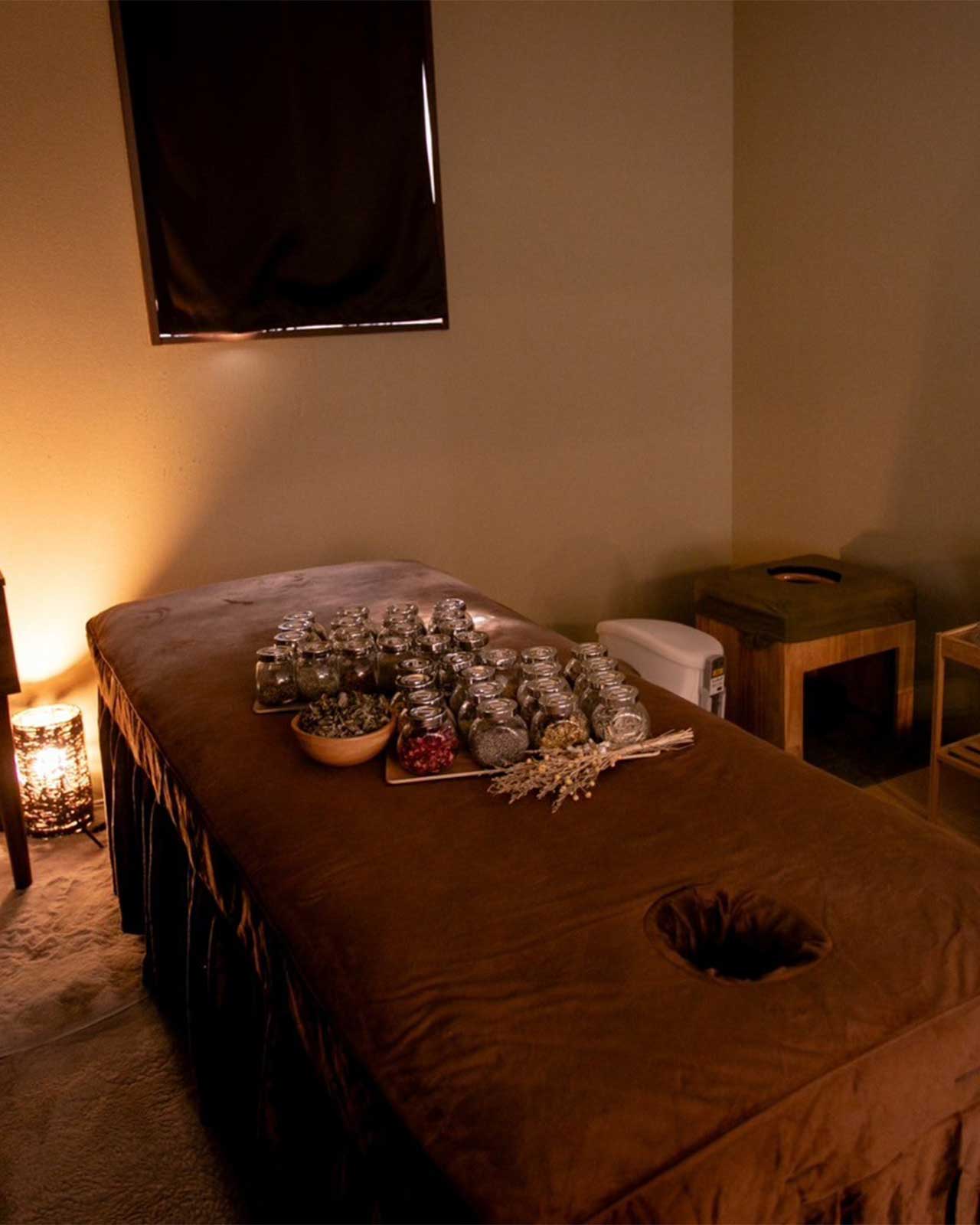 よもぎ蒸し+あたまほぐし